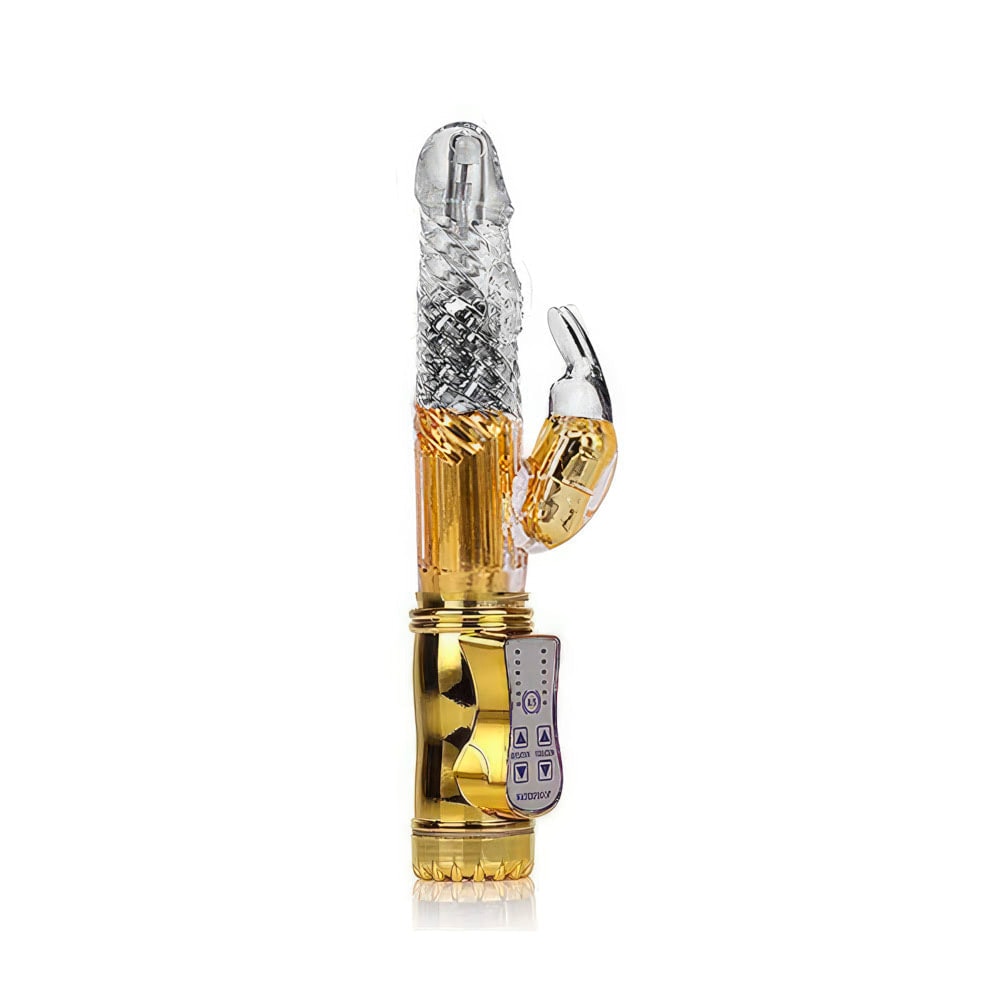 Vibrador Rotativo Recarregável com 36 Modos de Vibração e Estimulador Clitoriano - YouVibe | 11,6 x 3,4 cm | Disponível em 3 Cores - 2