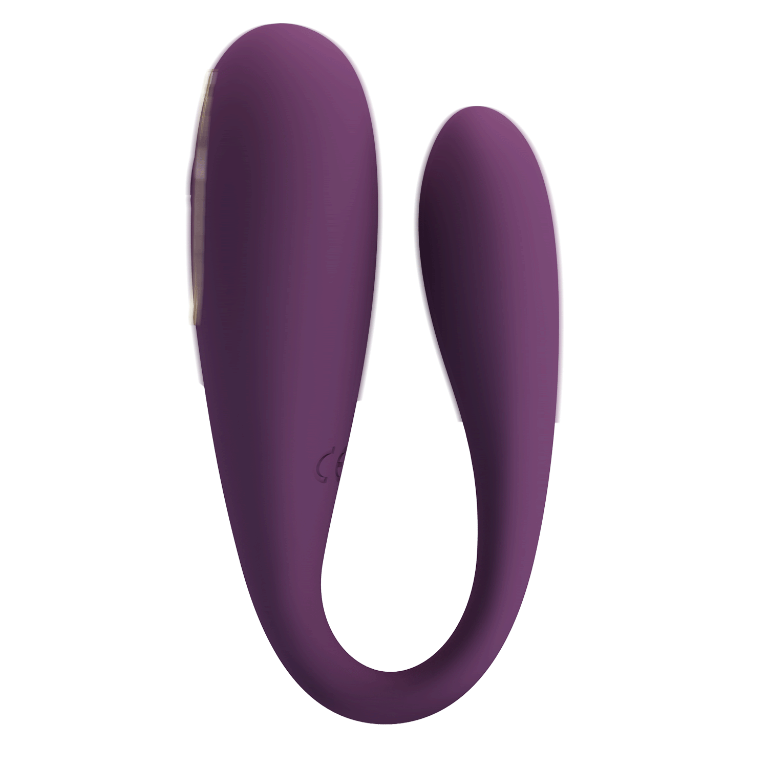 Vibrador Pretty Love August em formato da letra "U" vibrando
