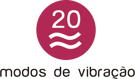 20 Modos de Vibração