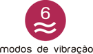 6 Modos de Vibração