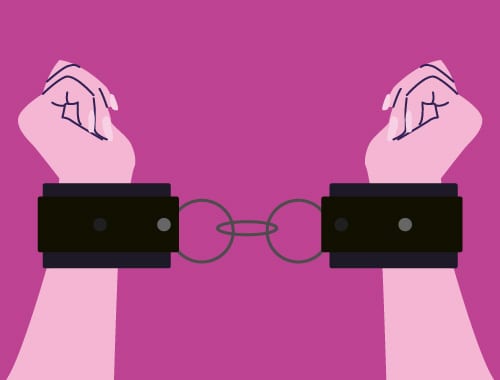 4 posições sexuais para usar algemas e explorar o prazer